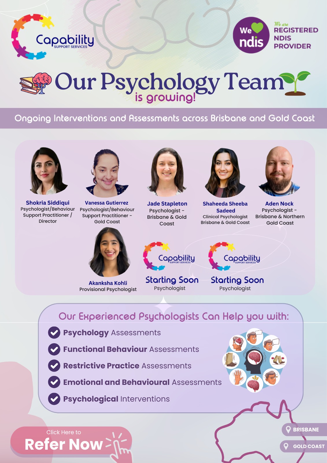 Psychology Team CSS